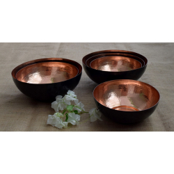 Taamr . ताम्र ✤ Nesting Bowls { Single Piece }